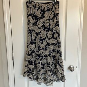 Vintage Ralph Lauren Silk skirt